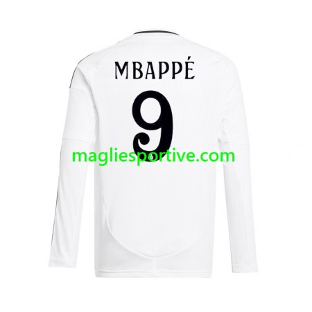 Completo Calcio Real Madrid Kylian Mbappé 9 Divisa Prima 2024-2025 ML